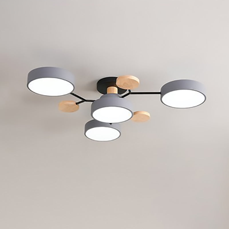 Molecule Branch LED Semi-Flush Ceiling Light