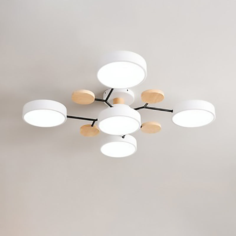 Molecule Branch LED Semi-Flush Ceiling Light