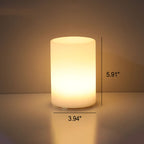 Geometric PE Battery Night Light