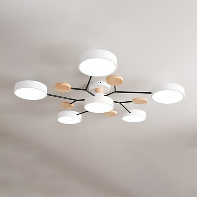 Molecule Branch LED Semi-Flush Ceiling Light