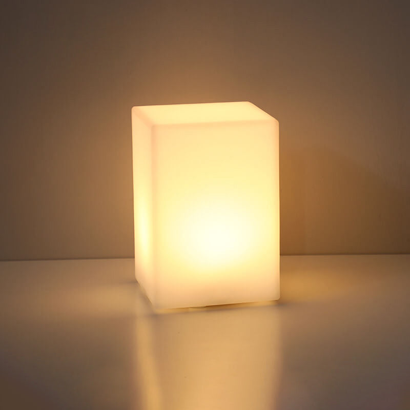 Geometric PE Battery Night Light
