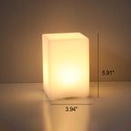 Geometric PE Battery Night Light
