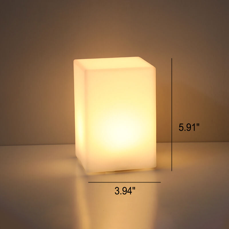 Geometric PE Battery Night Light