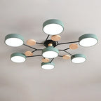 Molecule Branch LED Semi-Flush Ceiling Light