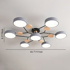 Molecule Branch LED Semi-Flush Ceiling Light