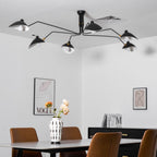 Multi-Arm Spider Ceiling Light