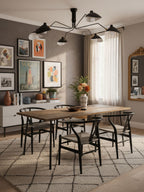 Multi-Arm Spider Ceiling Light