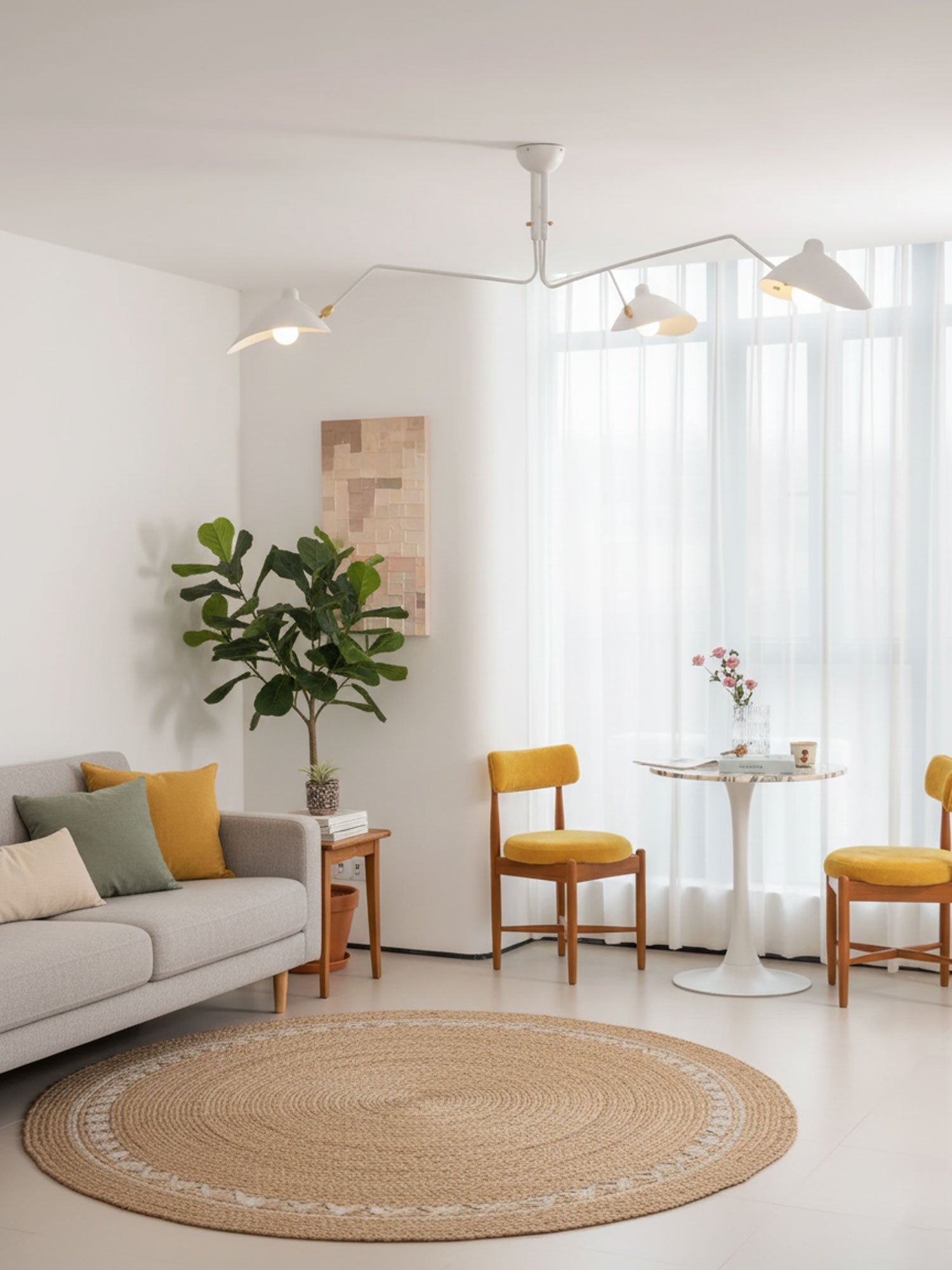 Multi-Arm Spider Ceiling Light