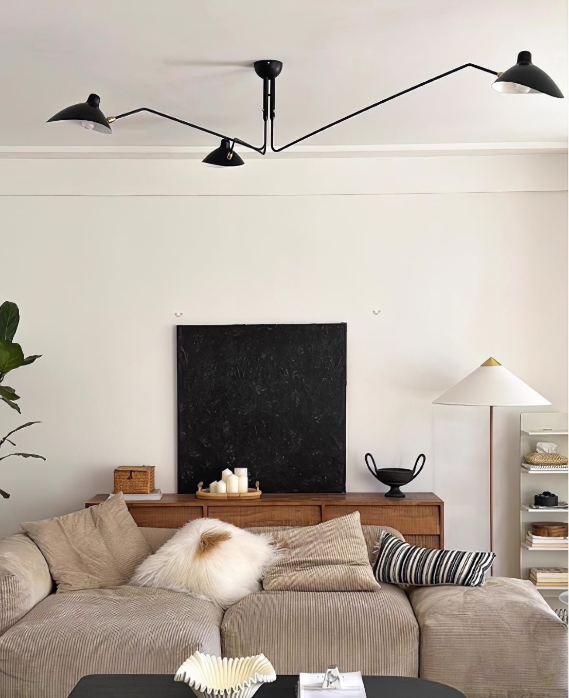 Multi-Arm Spider Ceiling Light
