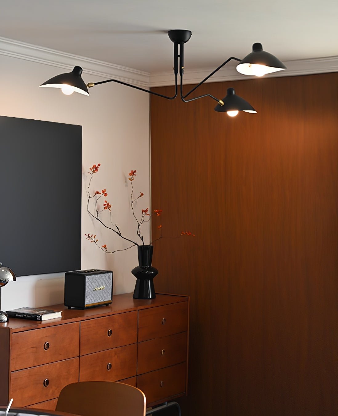 Multi-Arm Spider Ceiling Light