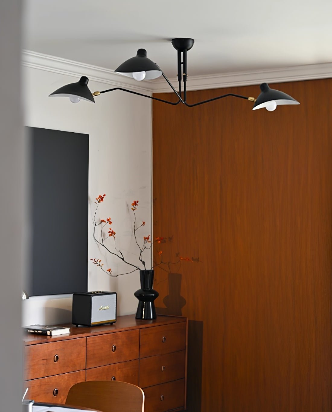 Multi-Arm Spider Ceiling Light