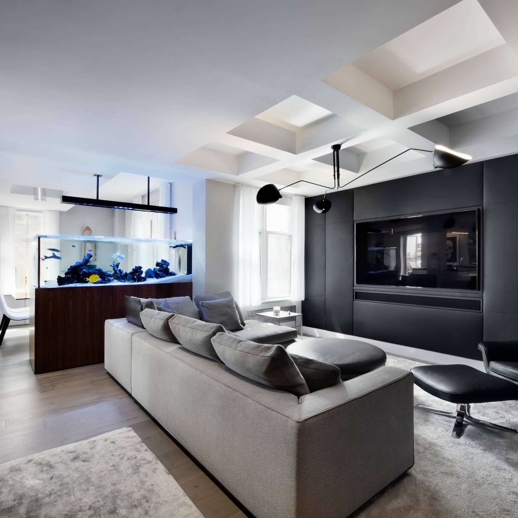 Multi-Arm Spider Ceiling Light