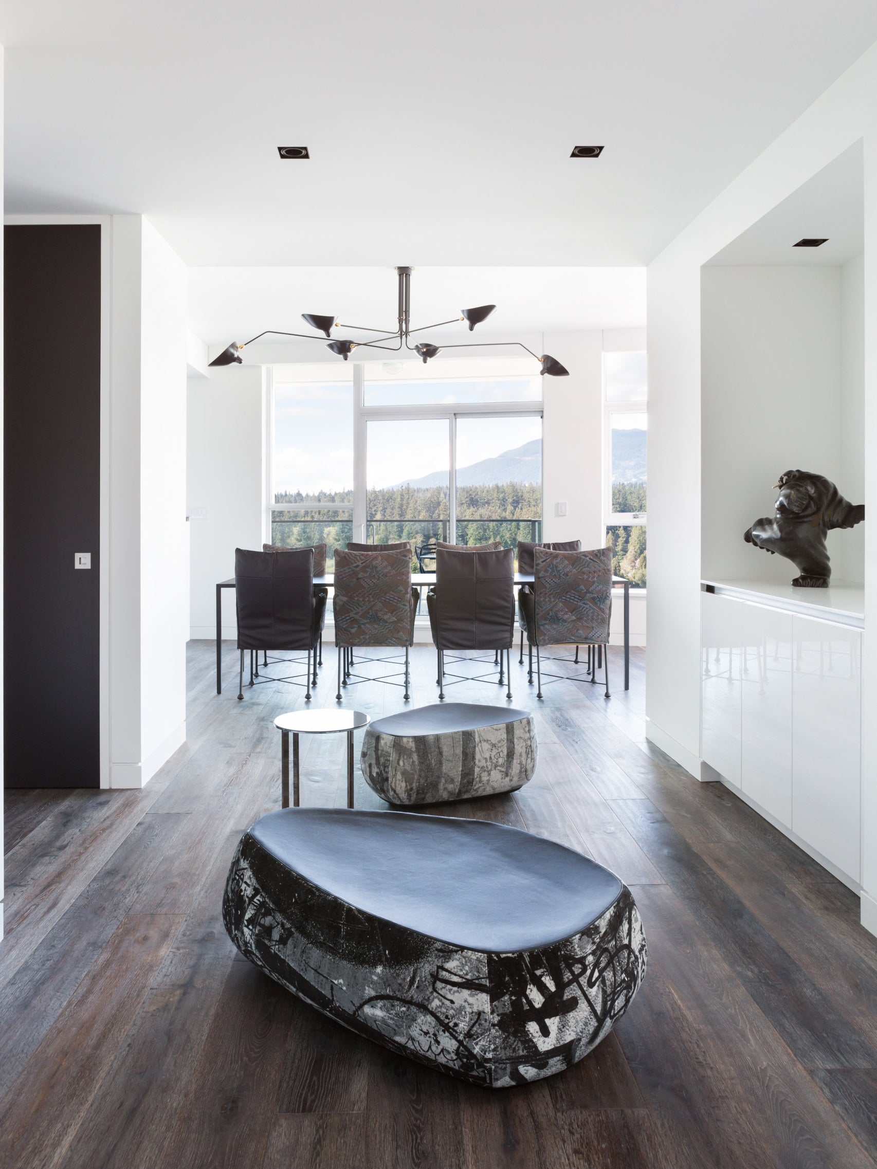 Multi-Arm Spider Ceiling Light
