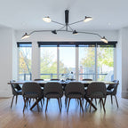 Multi-Arm Spider Ceiling Light