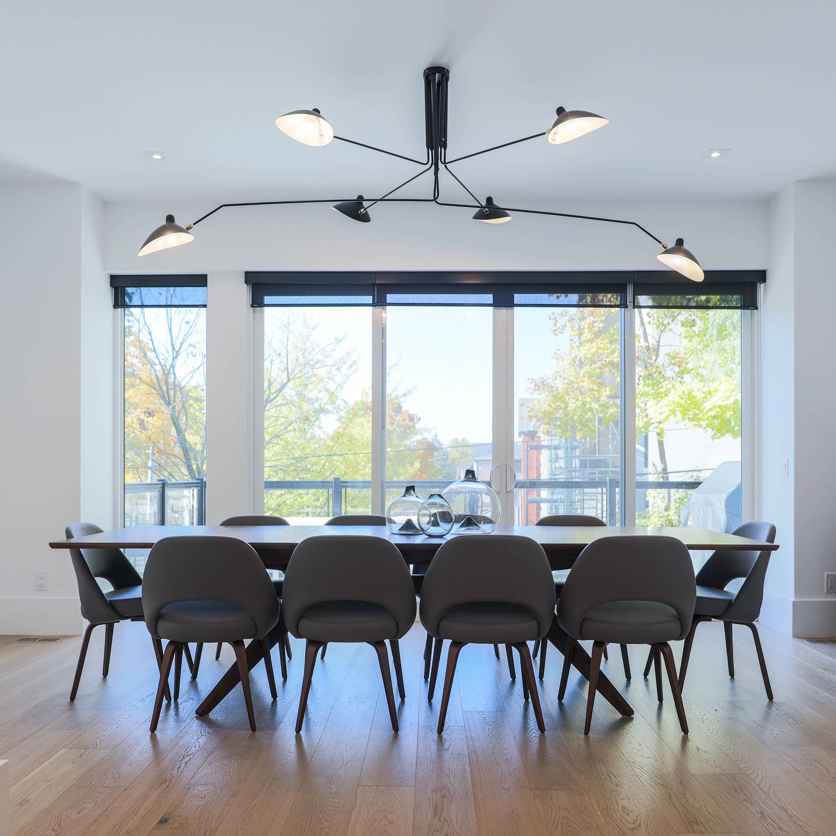 Multi-Arm Spider Ceiling Light