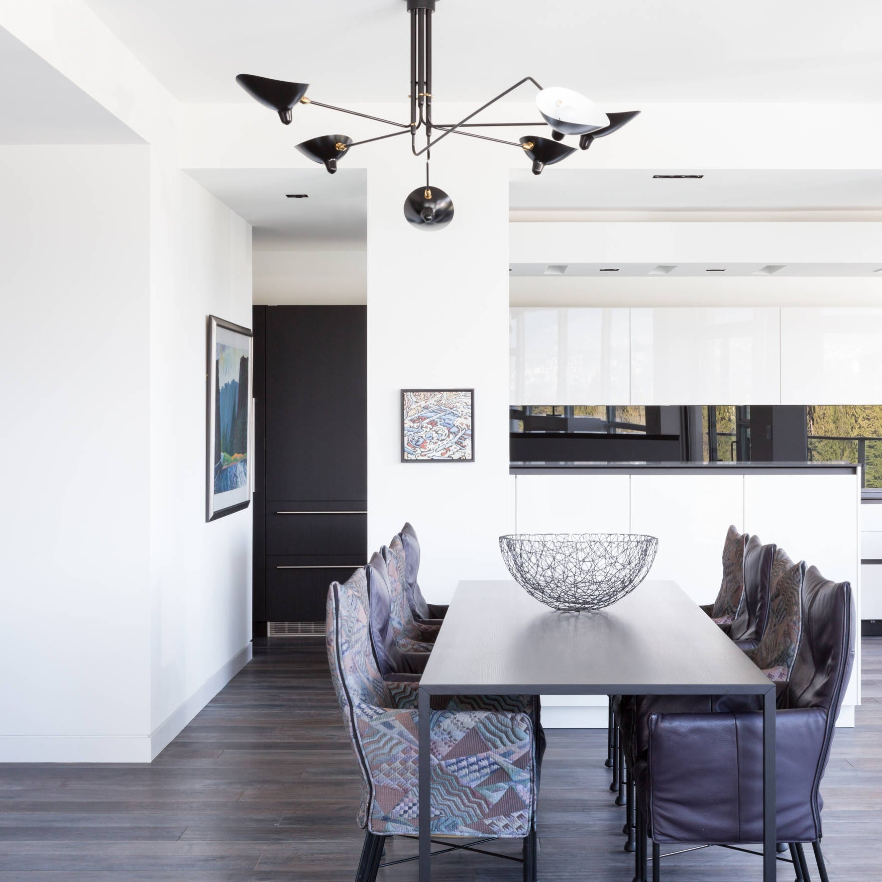 Multi-Arm Spider Ceiling Light