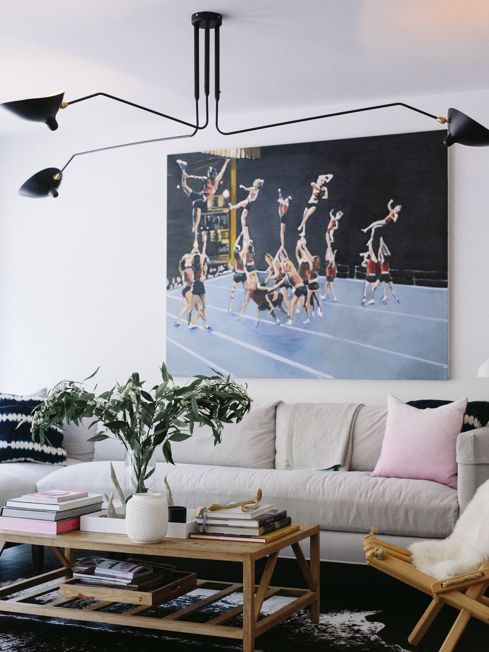 Multi-Arm Spider Ceiling Light