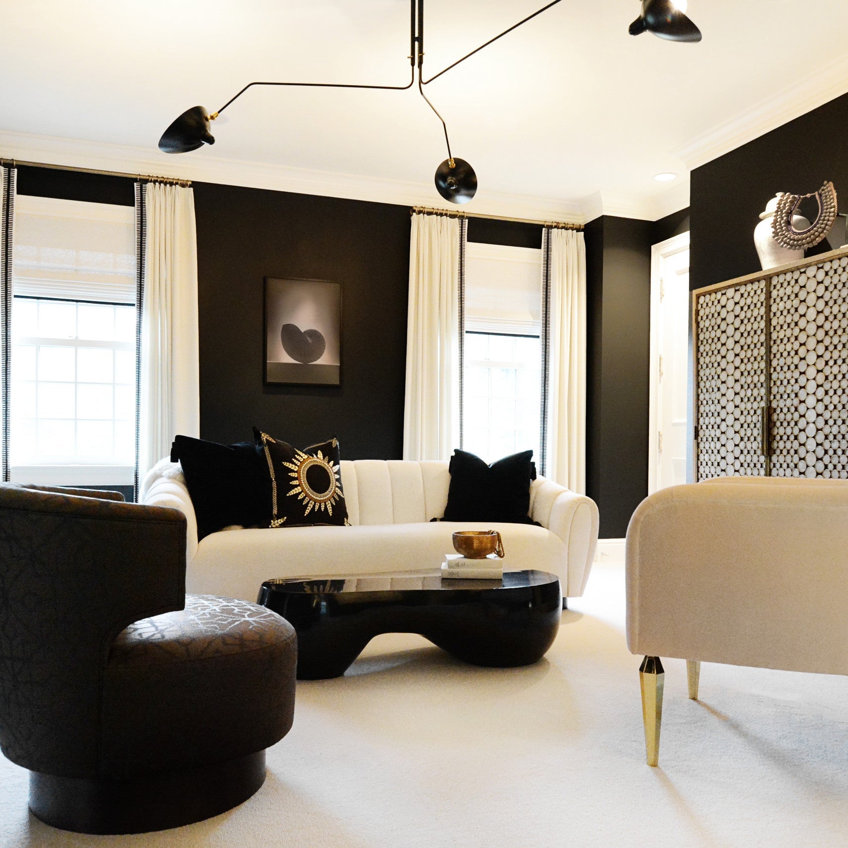 Multi-Arm Spider Ceiling Light