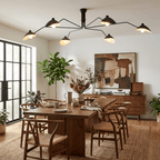 Multi-Arm Spider Ceiling Light