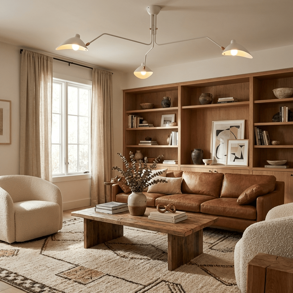 Multi-Arm Spider Ceiling Light