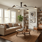 Multi-Arm Spider Ceiling Light