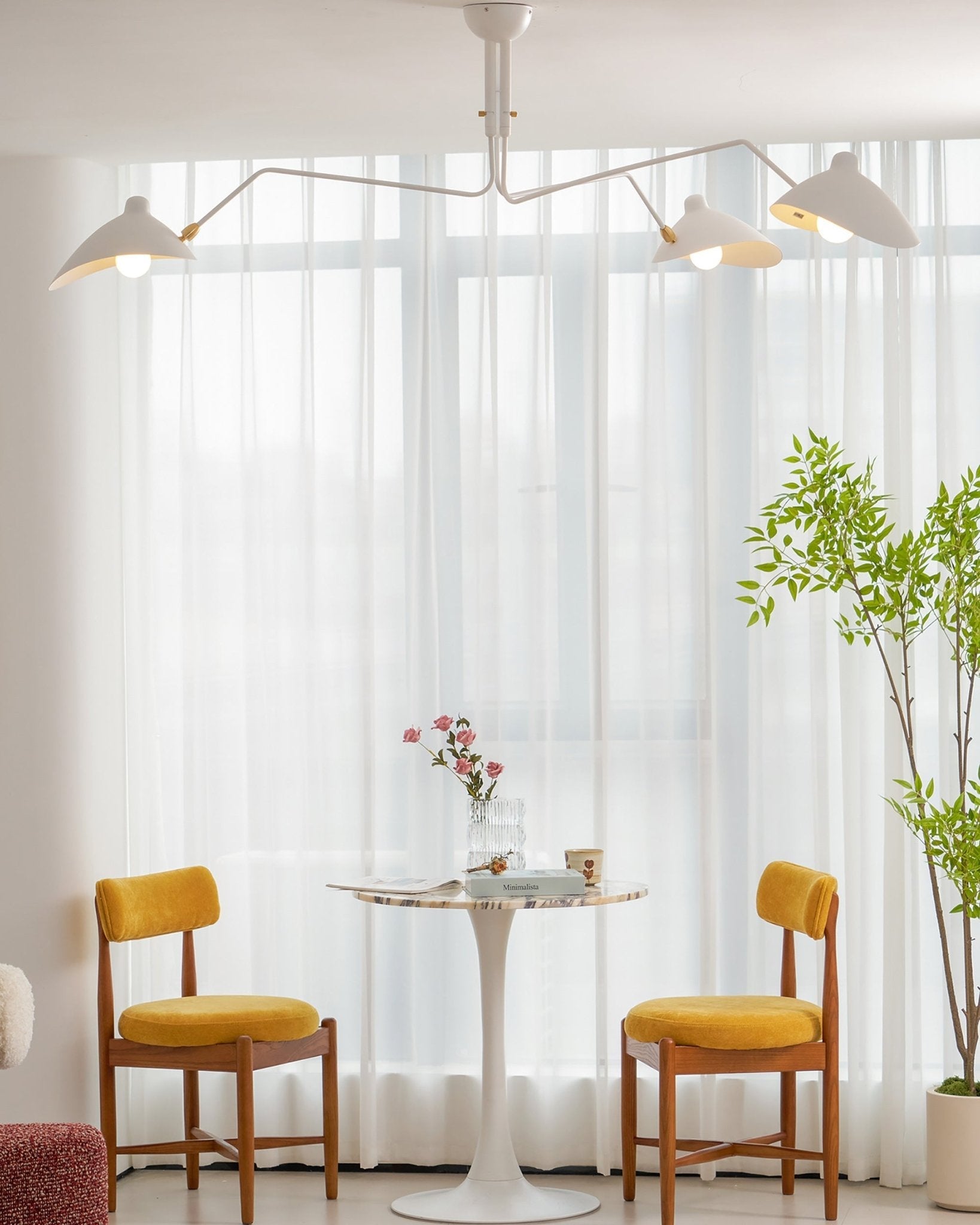 Multi-Arm Spider Ceiling Light