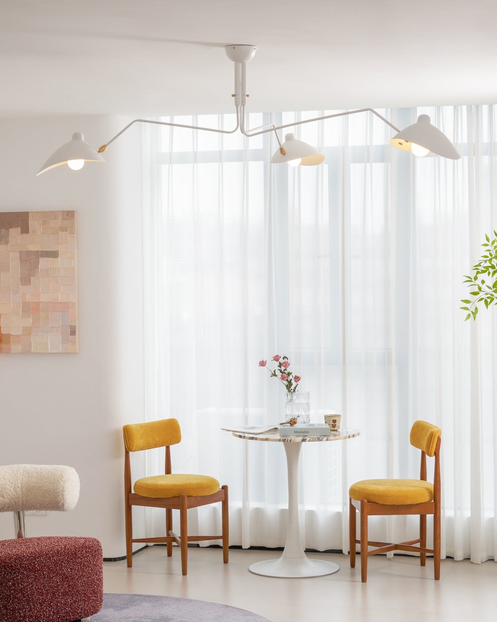 Multi-Arm Spider Ceiling Light