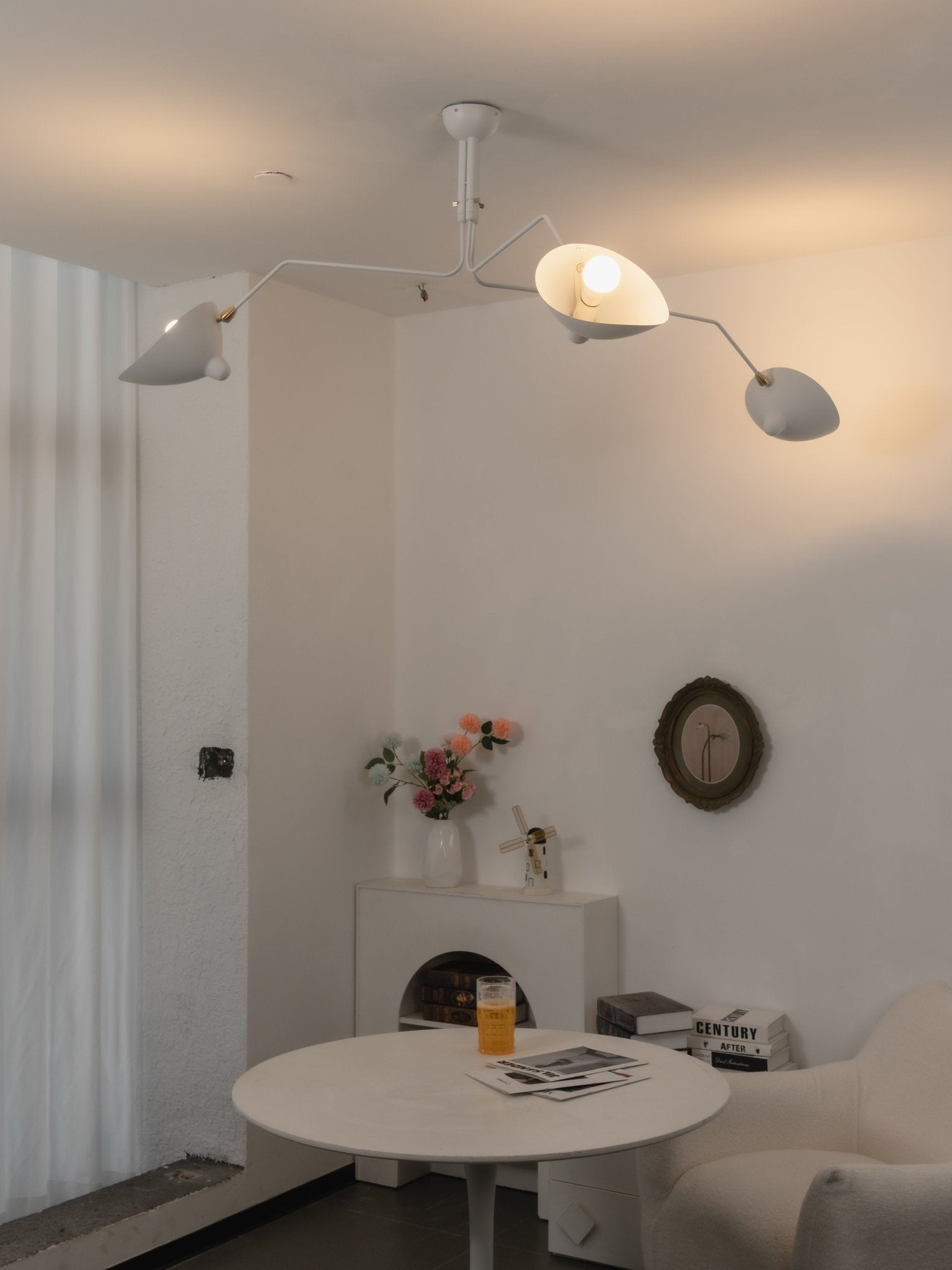 Multi-Arm Spider Ceiling Light