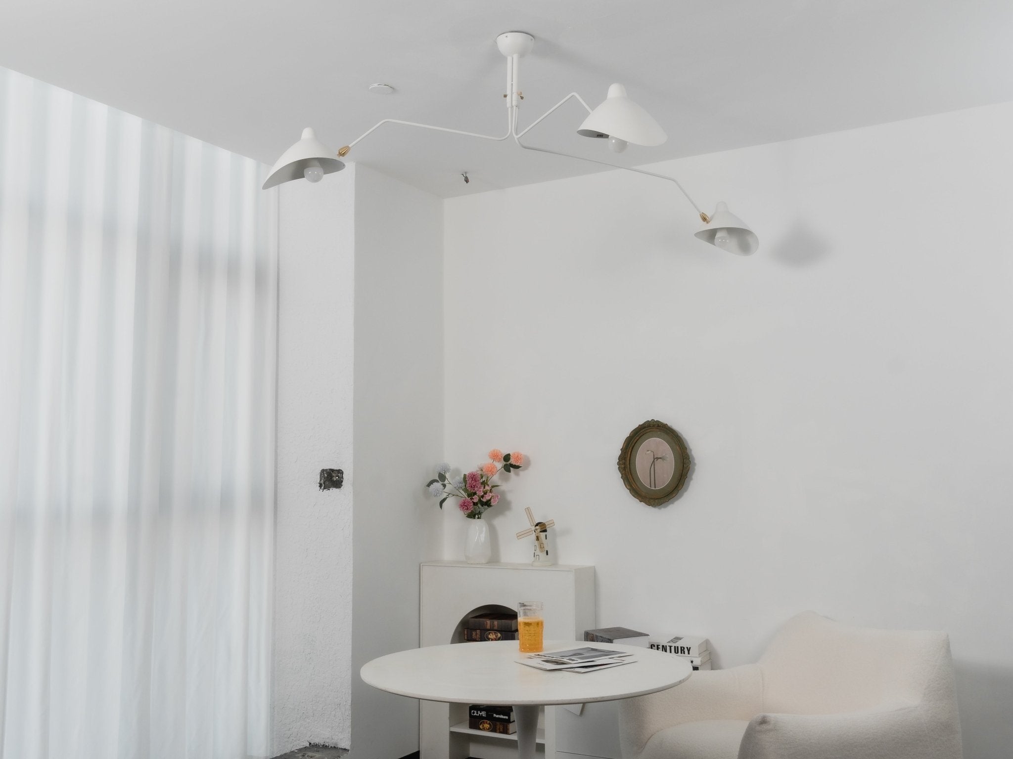 Multi-Arm Spider Ceiling Light