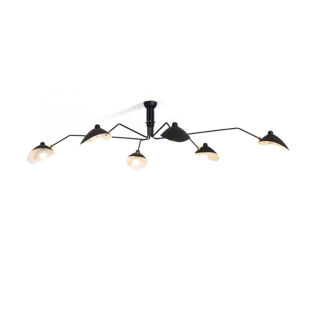 Multi-Arm Spider Ceiling Light