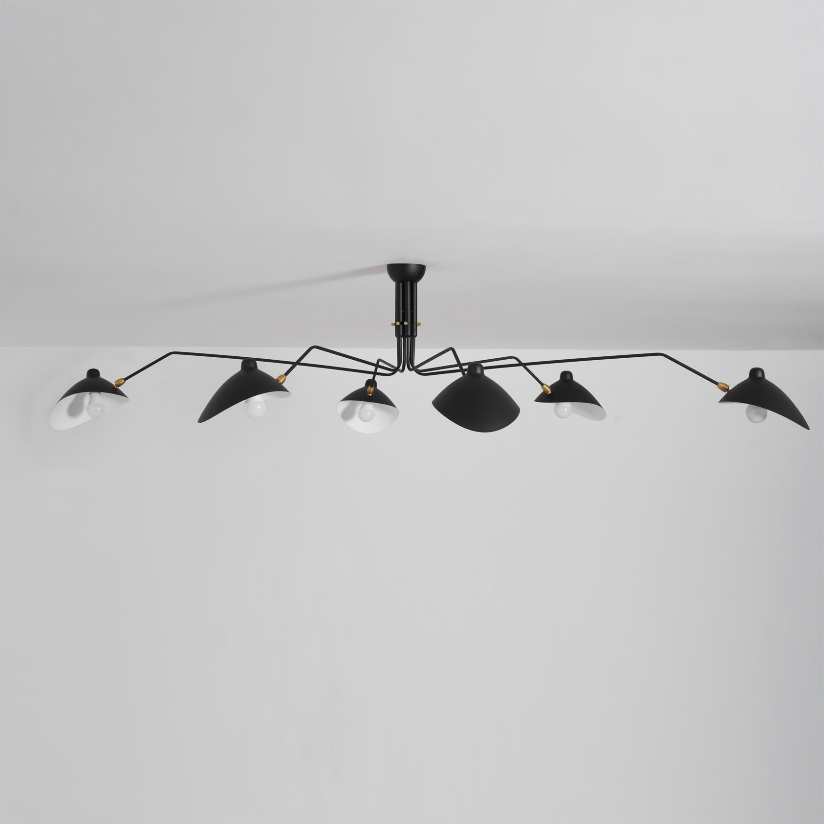 Multi-Arm Spider Ceiling Light
