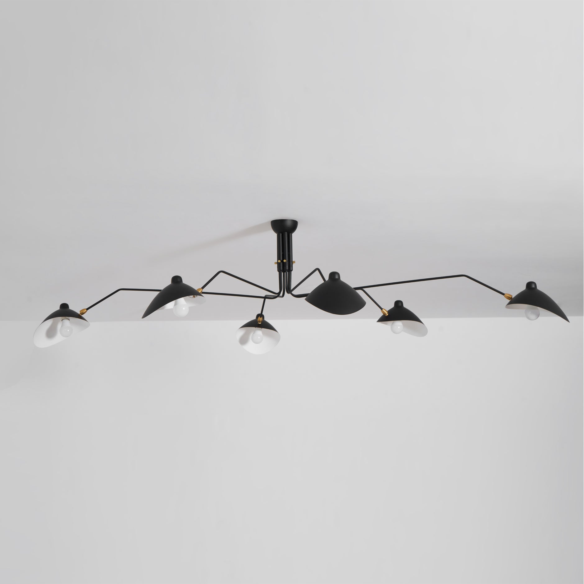 Multi-Arm Spider Ceiling Light