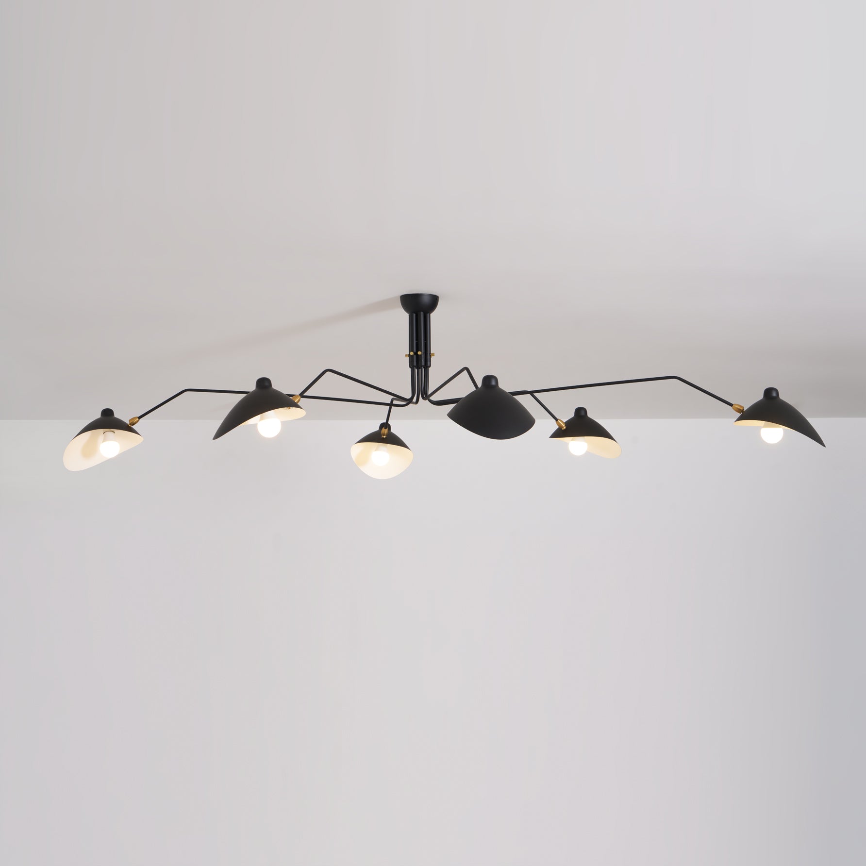 Multi-Arm Spider Ceiling Light