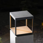 Square Frame Post Outdoor Light