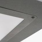 Square Frame Post Outdoor Light
