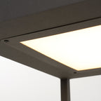 Square Frame Post Outdoor Light