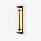 Square Alabaster Outdoor Wall Light