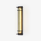 Square Alabaster Outdoor Wall Light