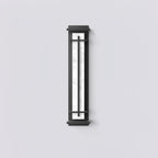 Square Alabaster Outdoor Wall Light