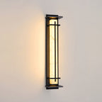 Square Alabaster Outdoor Wall Light