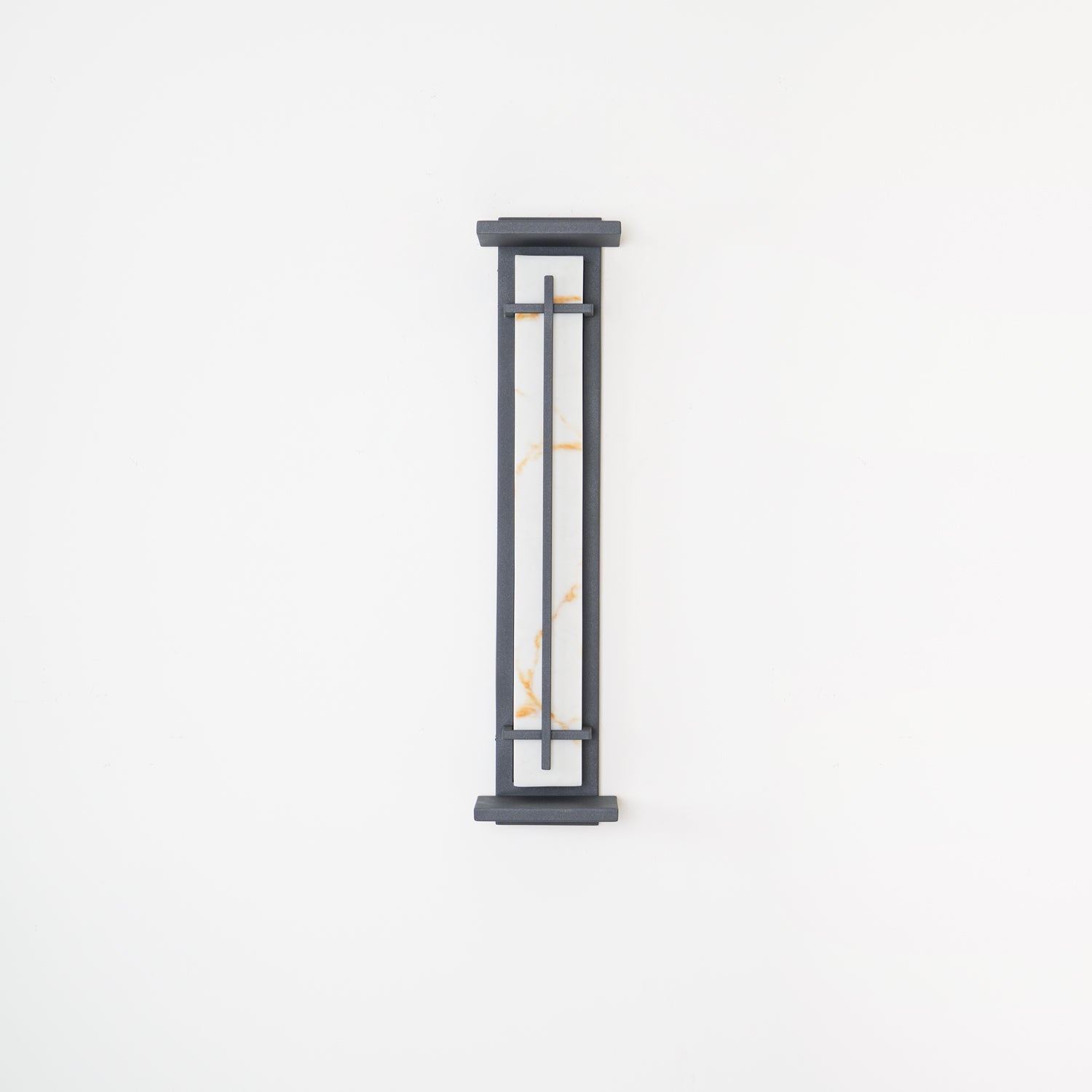Square Alabaster Outdoor Wall Light