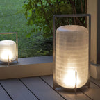 Steel Twilight Lantern Table Light