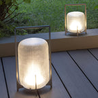 Steel Twilight Lantern Table Light