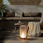 Steel Twilight Lantern Table Light