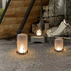 Steel Twilight Lantern Table Light