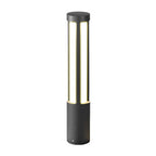 Cylindrical LED Bollard Light — Modern Outdoor Landscape Post Lamp
