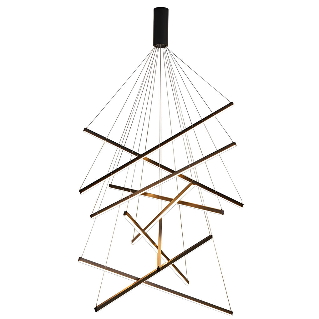 Criss Linear LED Chandelier