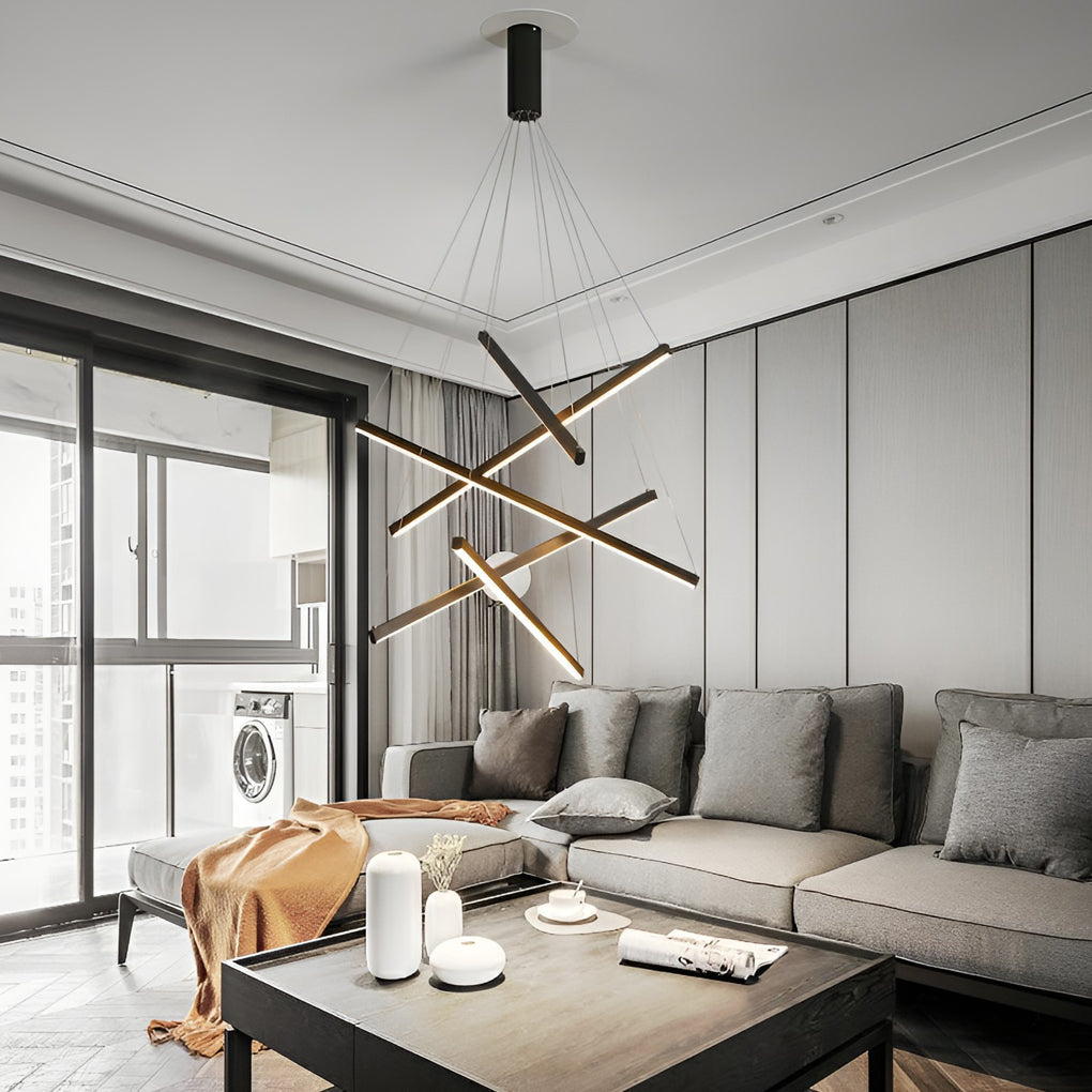 Criss Linear LED Chandelier