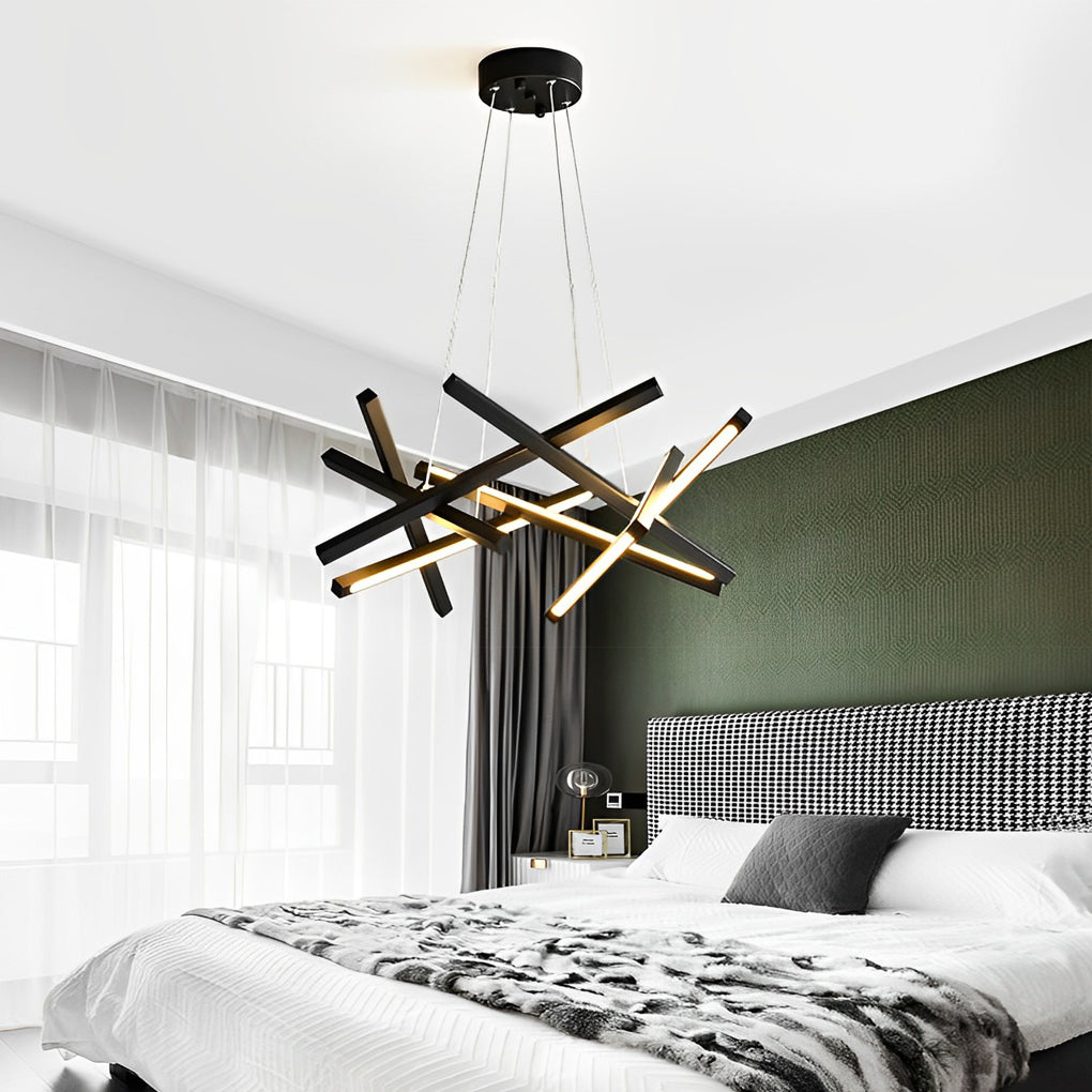 Geometric Satellite Ceiling Light