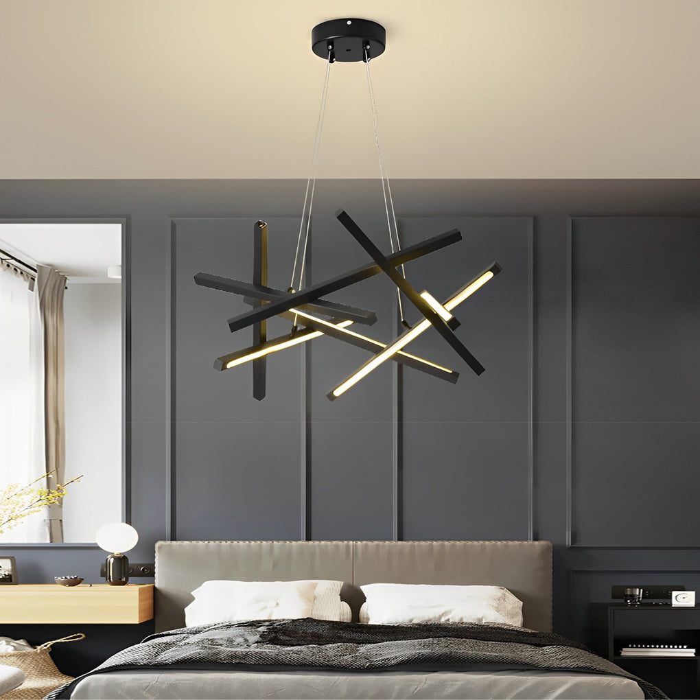 Geometric Satellite Ceiling Light